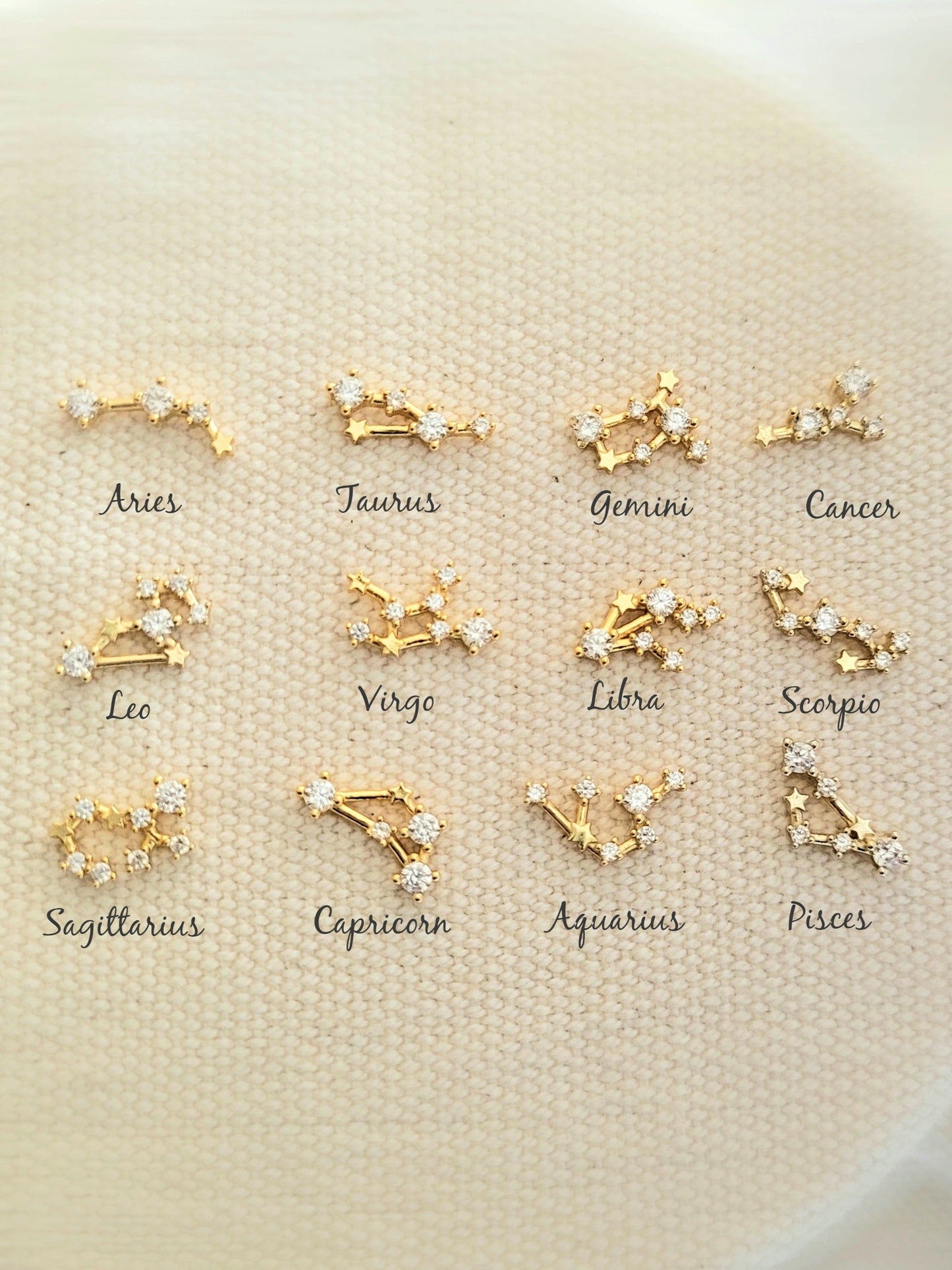 Starry Constellation Earring · Libra