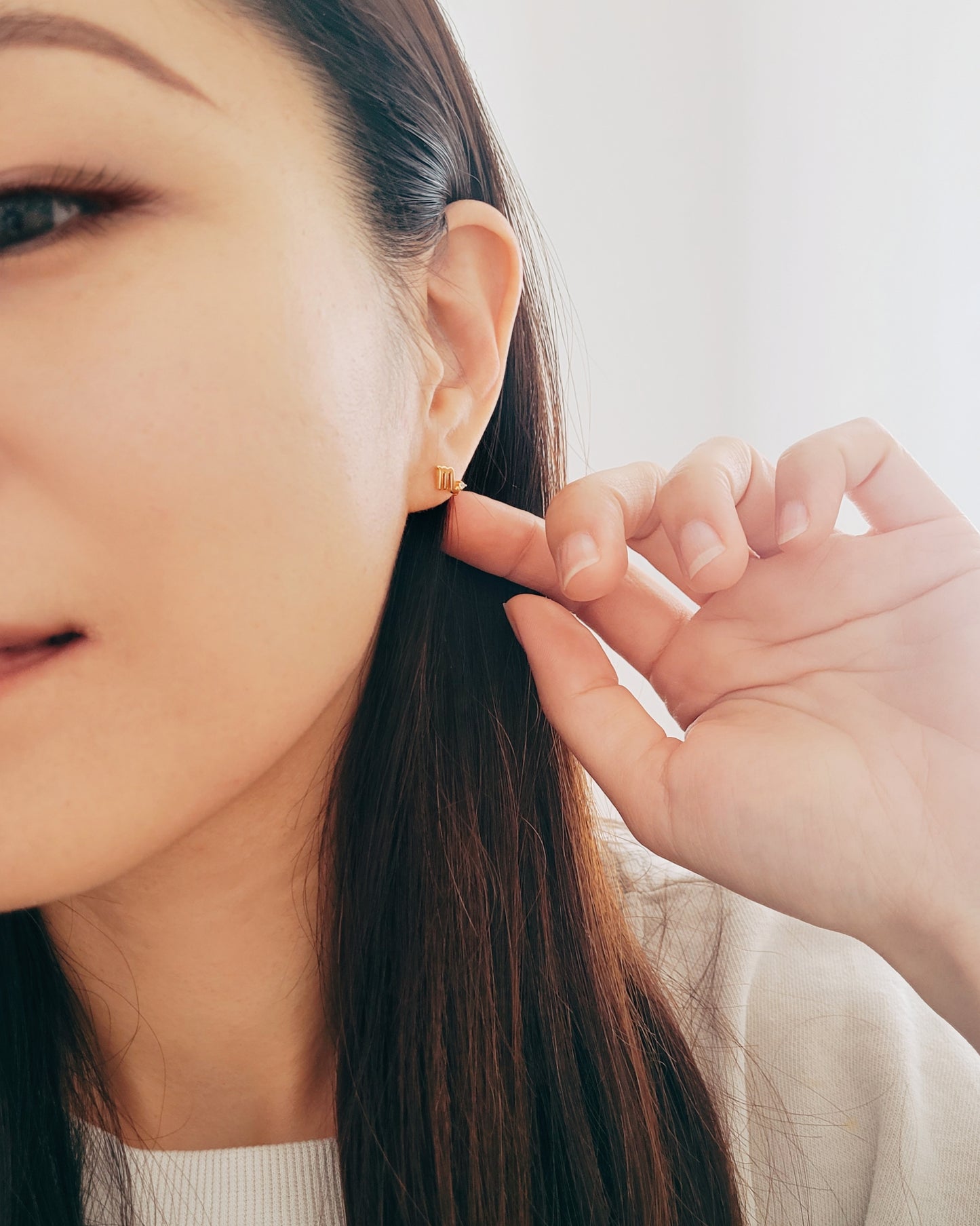 Starry Zodiac Sign Earrings · Scorpio