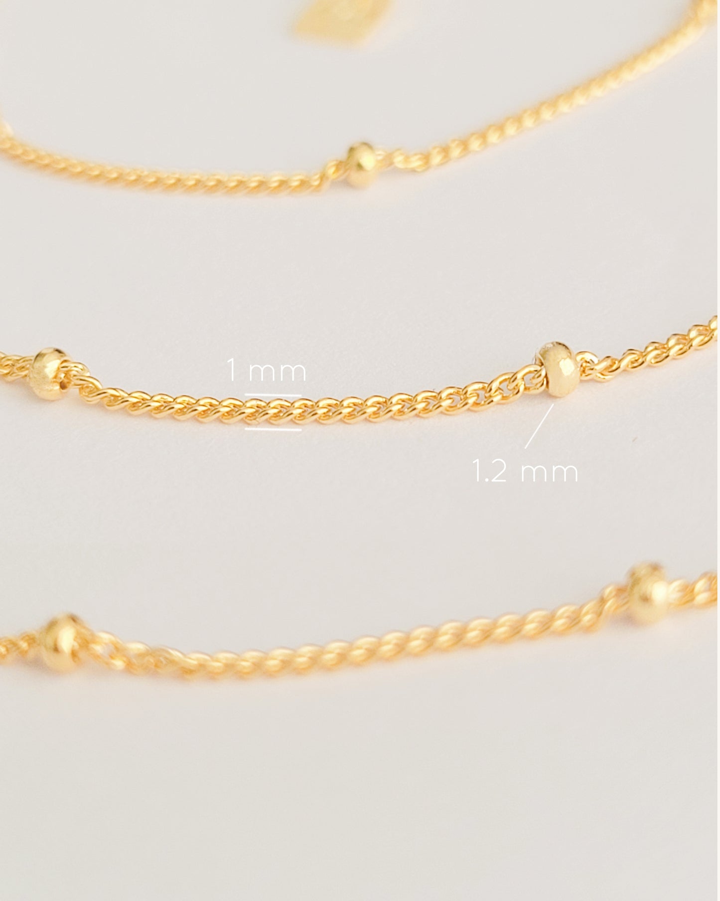 Sphere Chain Necklace