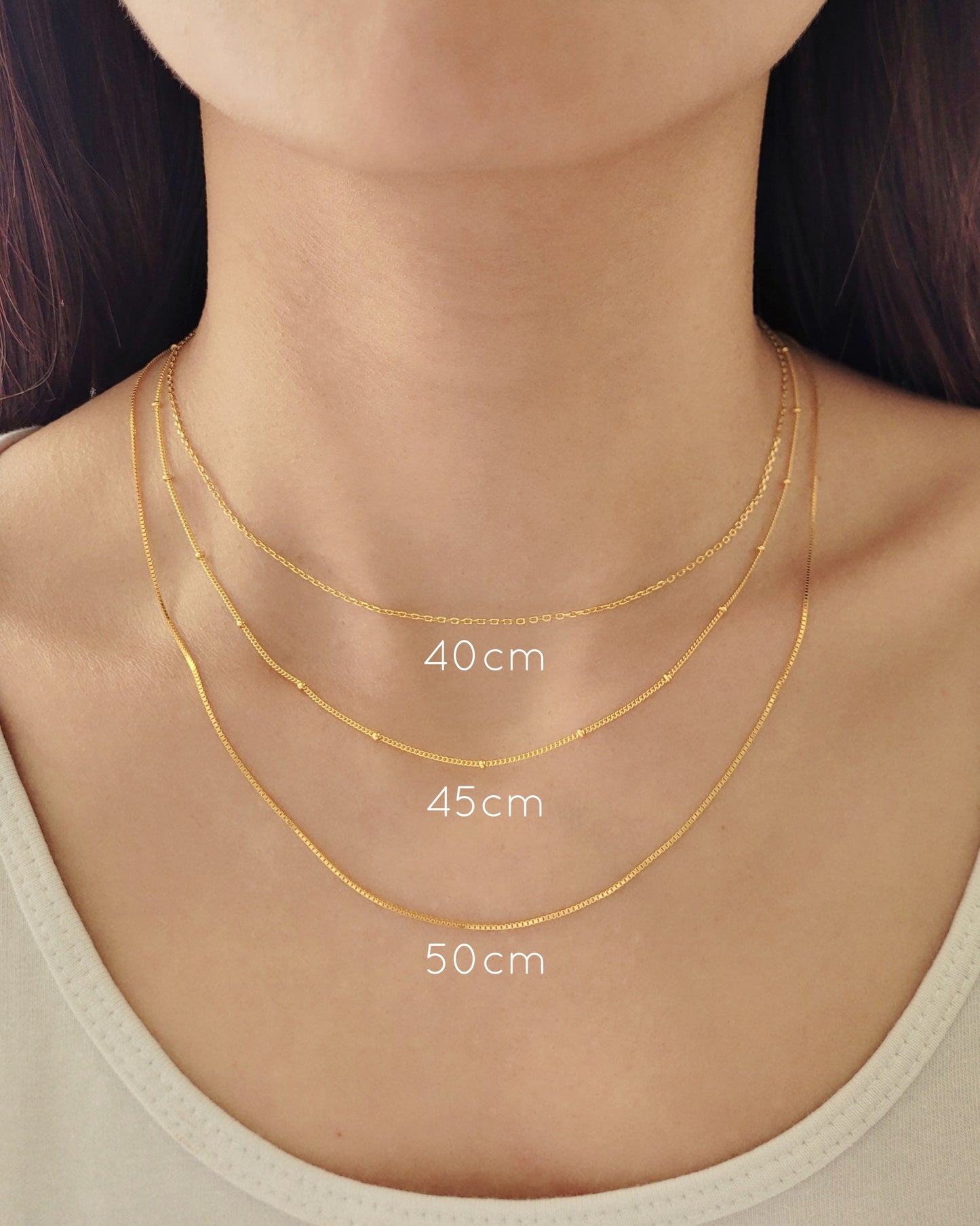 Fine Box Chain Necklace