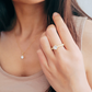 Dainty Solitaire Diamond Ring