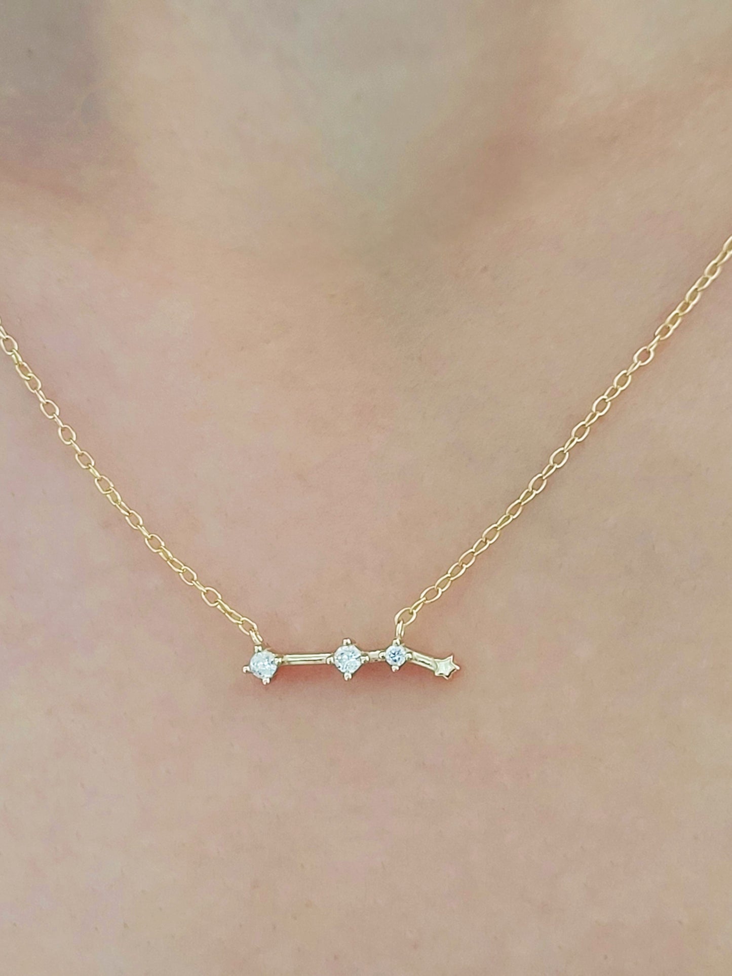 Starry Constellation Necklace · Aries