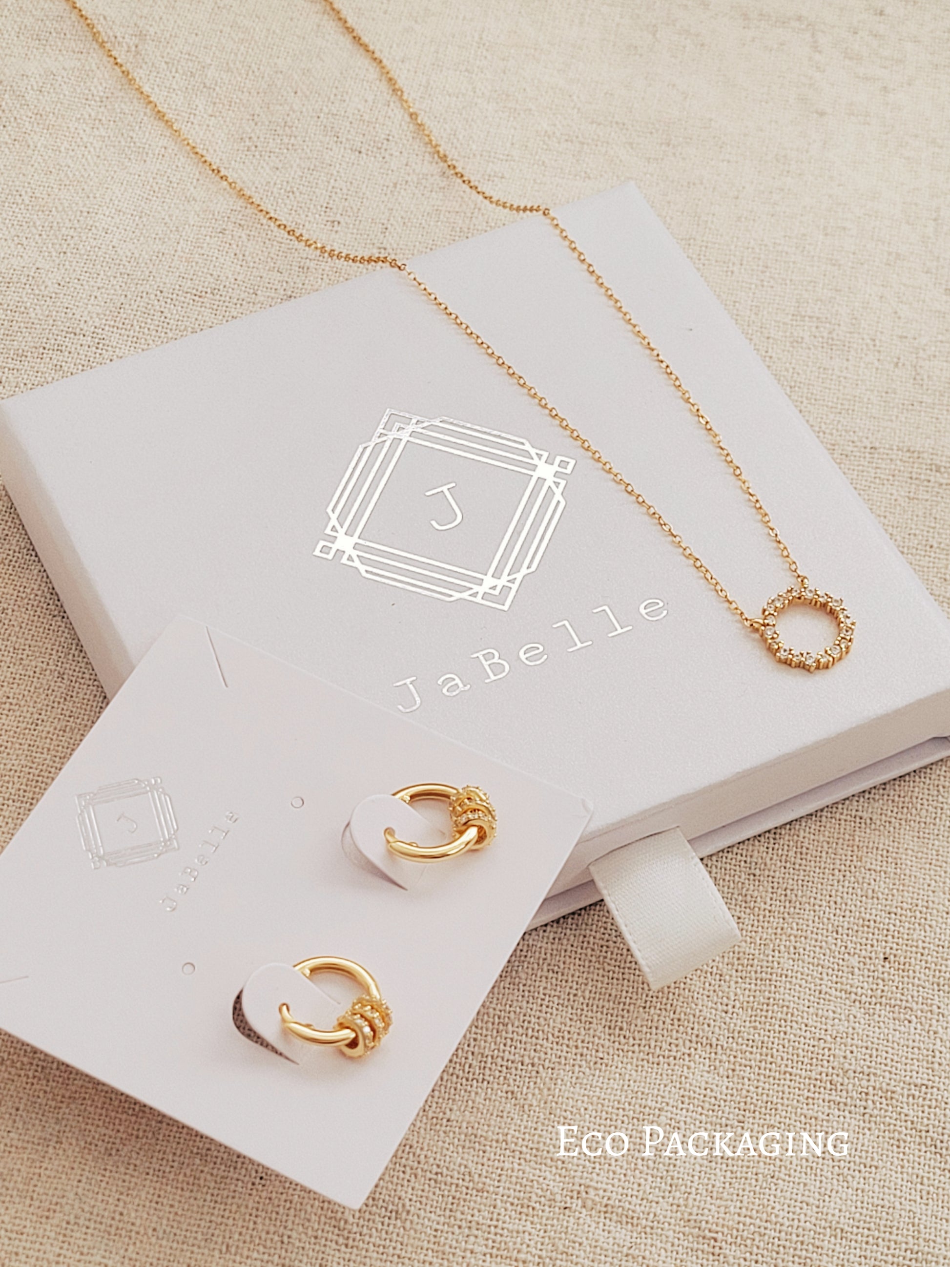 Elegant gift packaging by JaBelle Jewellery