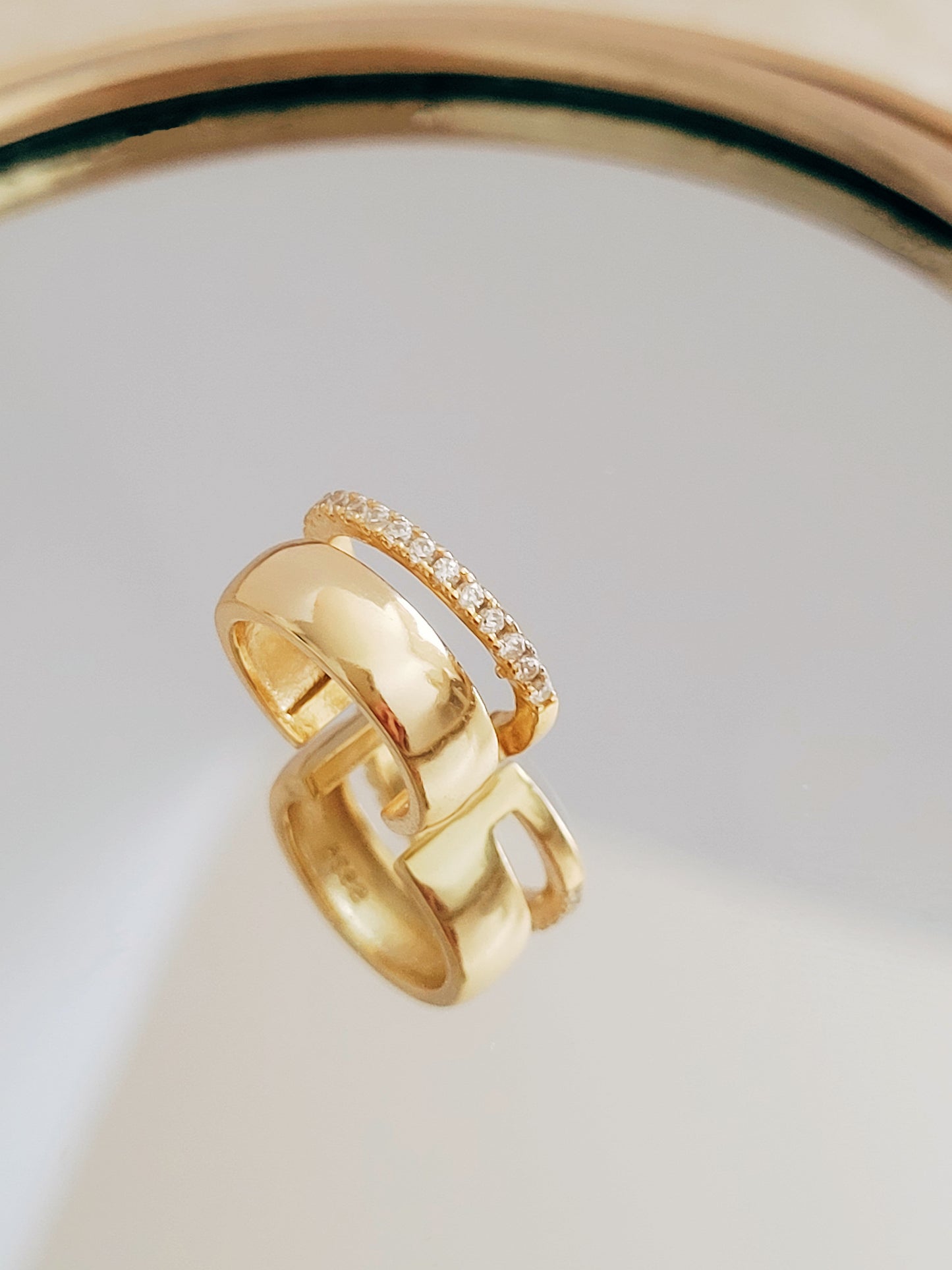 Celestial Pave Chubby Ear Cuff