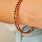 Spiritual protection bracelet with gold and Tiger’s Eye stones or Red Onyx stones