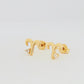 Starry Zodiac Sign Earrings · Aries