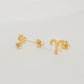 Starry Zodiac Sign Earrings · Aries
