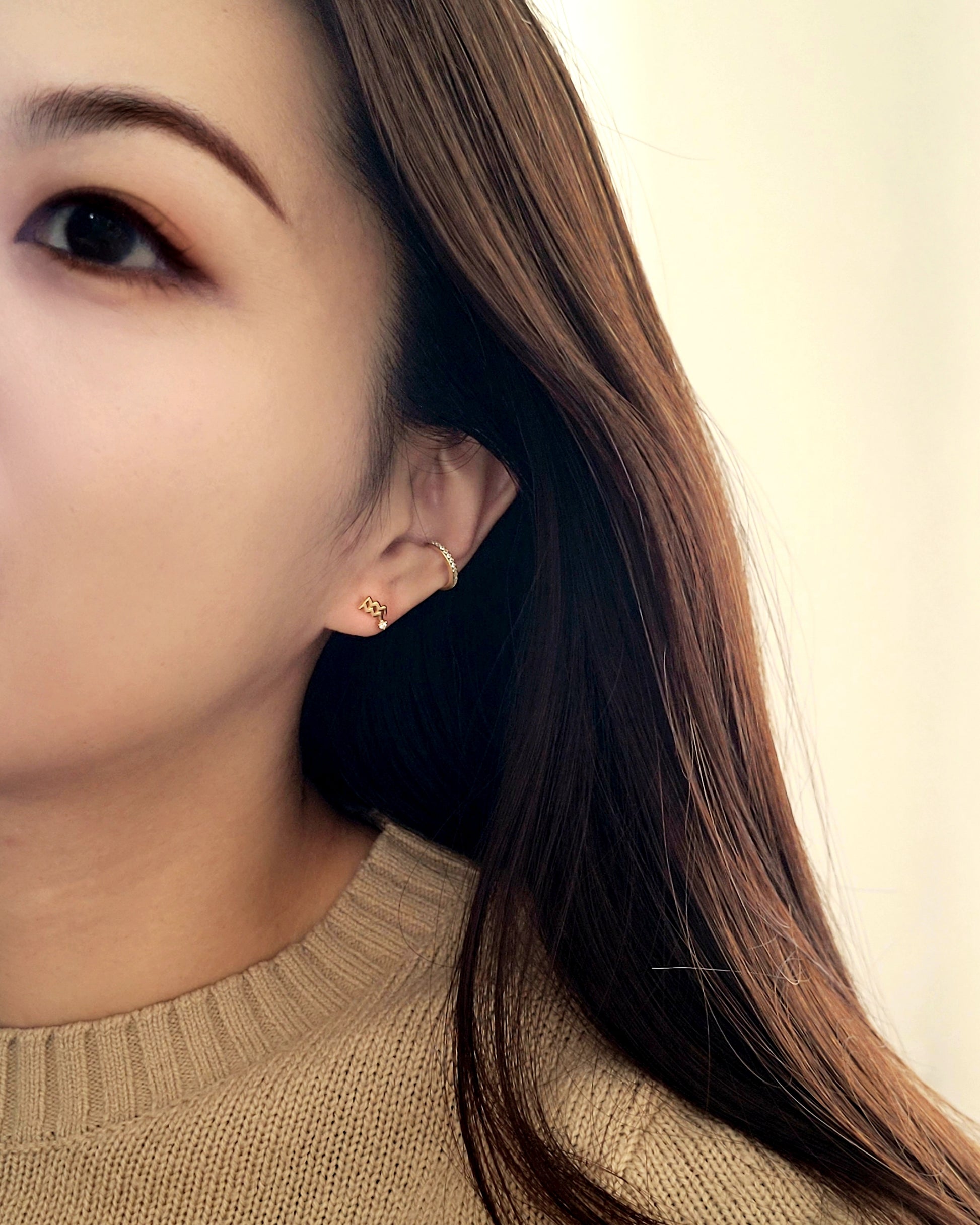 Aquarius earrings horoscopes 