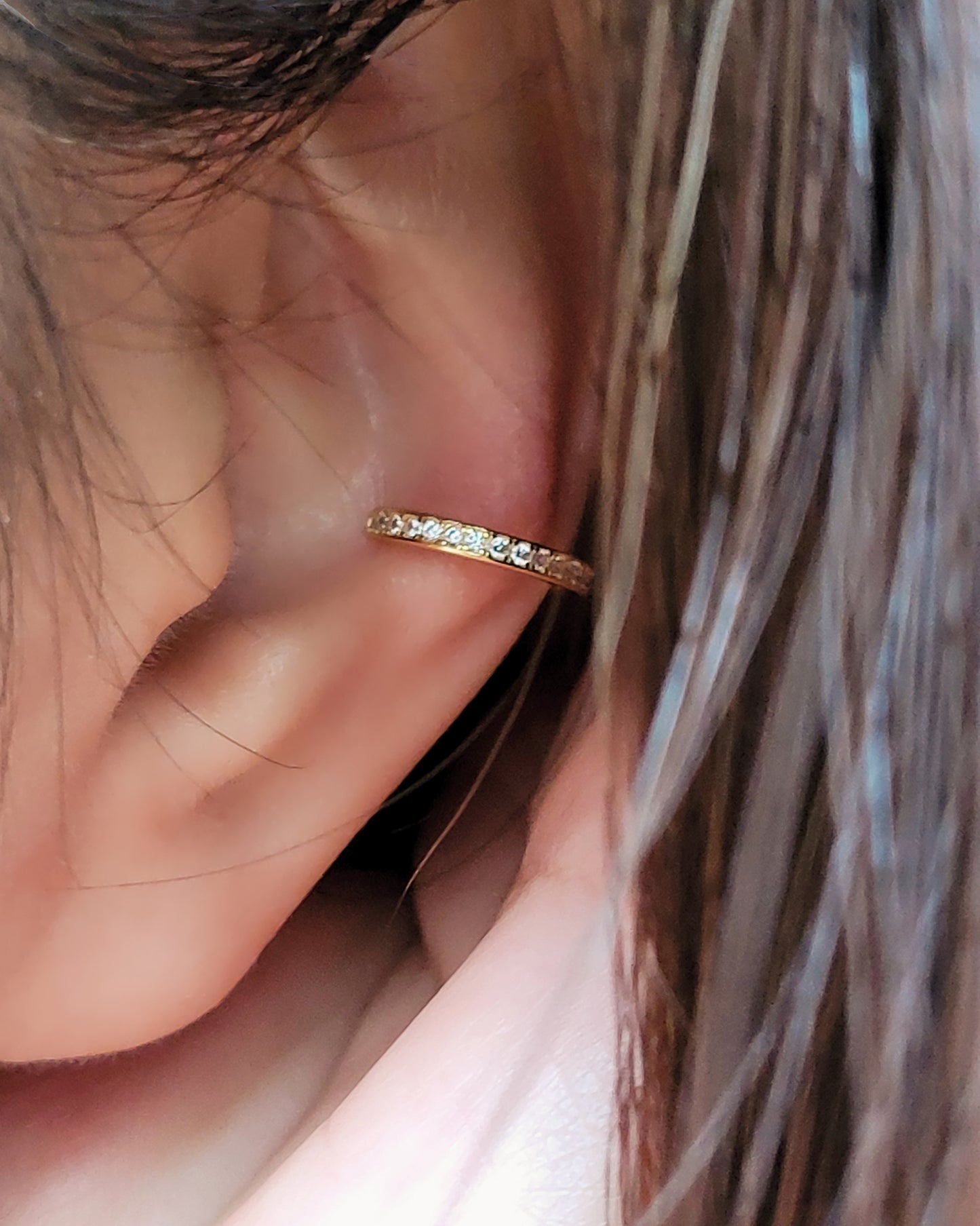 gold ear cuff