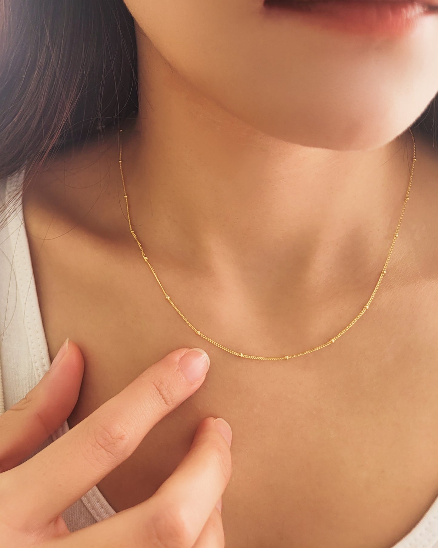 Sphere Chain Necklace